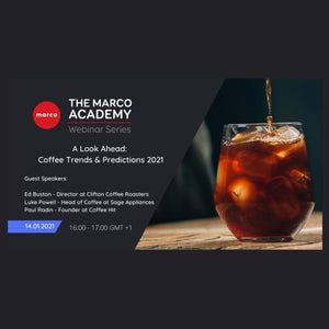 Coffee Hit owner Paul Radin shares his coffee industry predictions for 2021 with the Marco Academy.