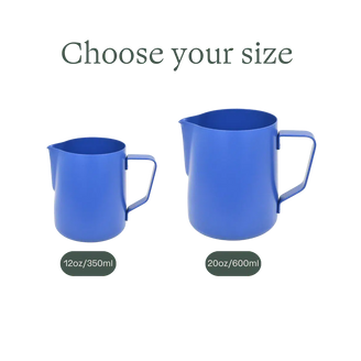 Rhino Stealth Blue Milk Pitcher - 2 Sizes