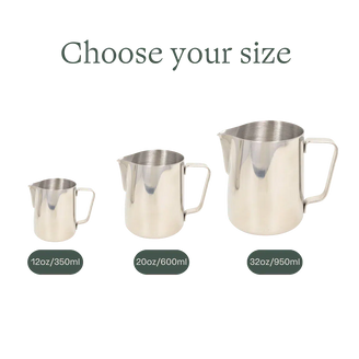 Rhino Classic Milk Pitcher - 3 Sizes