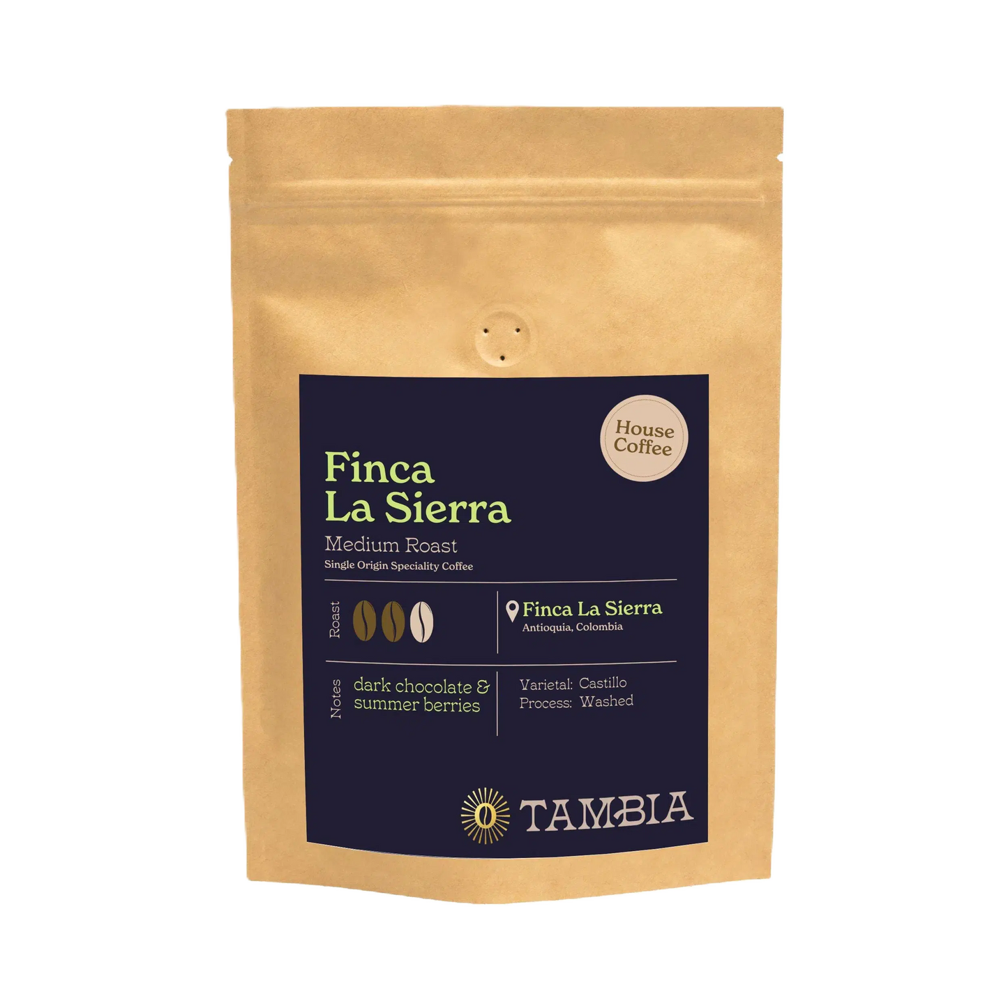 Finca La Sierra - Castillo Washed - TAMBIA COFFEE - Coffee Hit