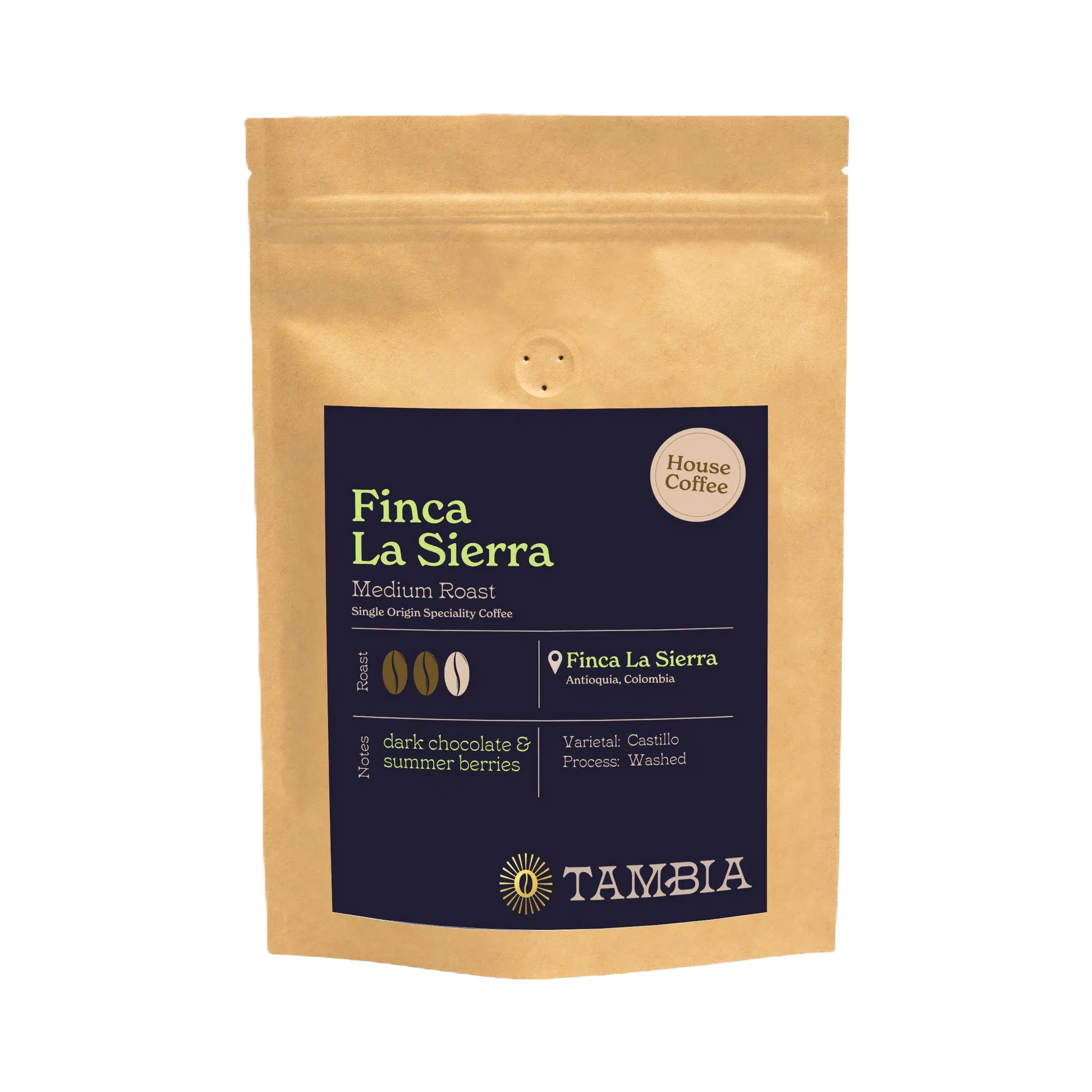 Finca La Sierra - Castillo Washed - TAMBIA COFFEE - Coffee Hit