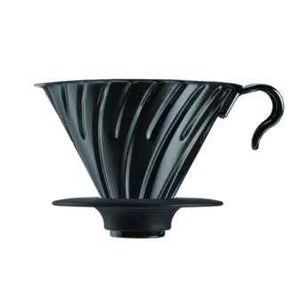 Hario V60 O2 Metal Coffee Dripper Matte Black