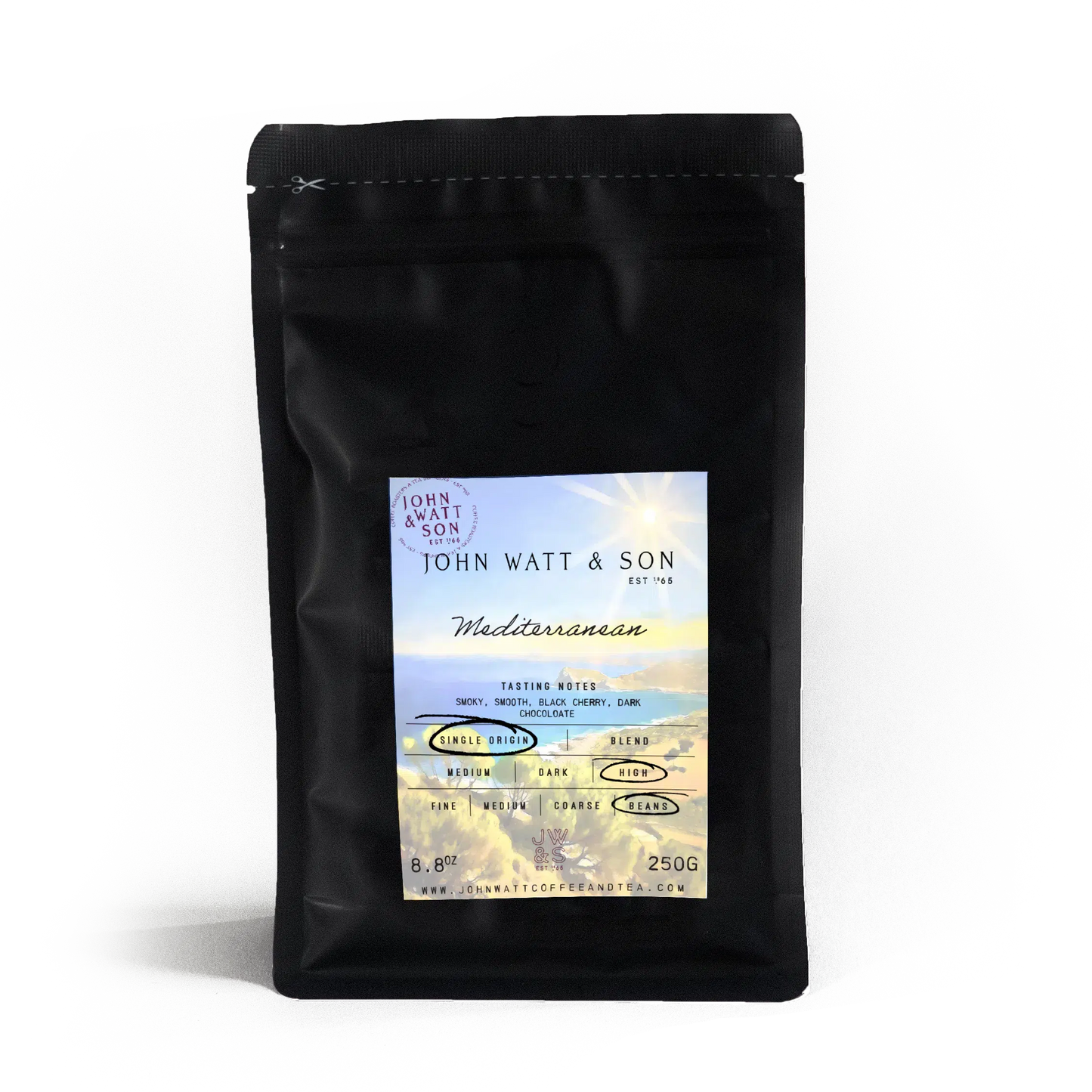 Mediterranean Blend - JOHN WATT & SON - Coffee Hit